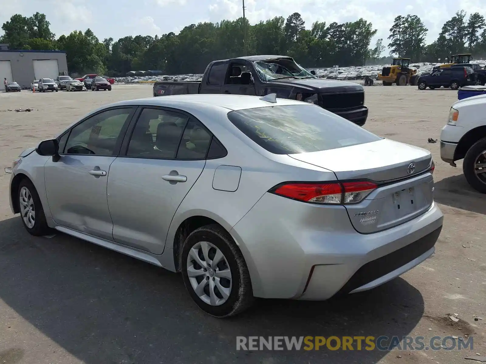 3 Photograph of a damaged car JTDEPRAE4LJ010478 TOYOTA COROLLA 2020