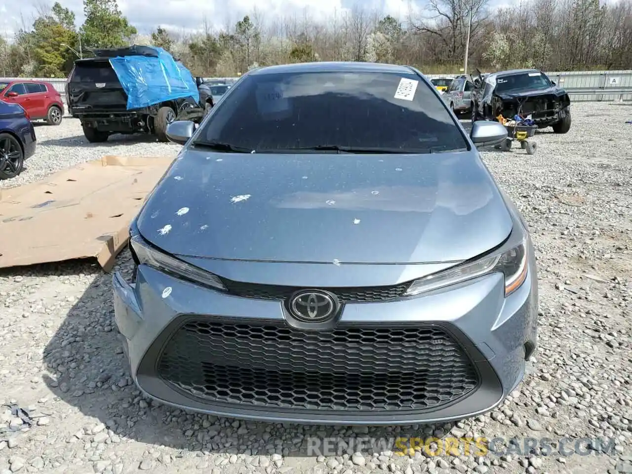 5 Photograph of a damaged car JTDEPRAE4LJ011324 TOYOTA COROLLA 2020