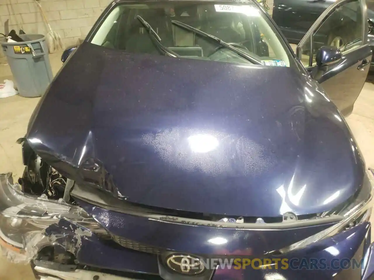 7 Photograph of a damaged car JTDEPRAE4LJ011369 TOYOTA COROLLA 2020