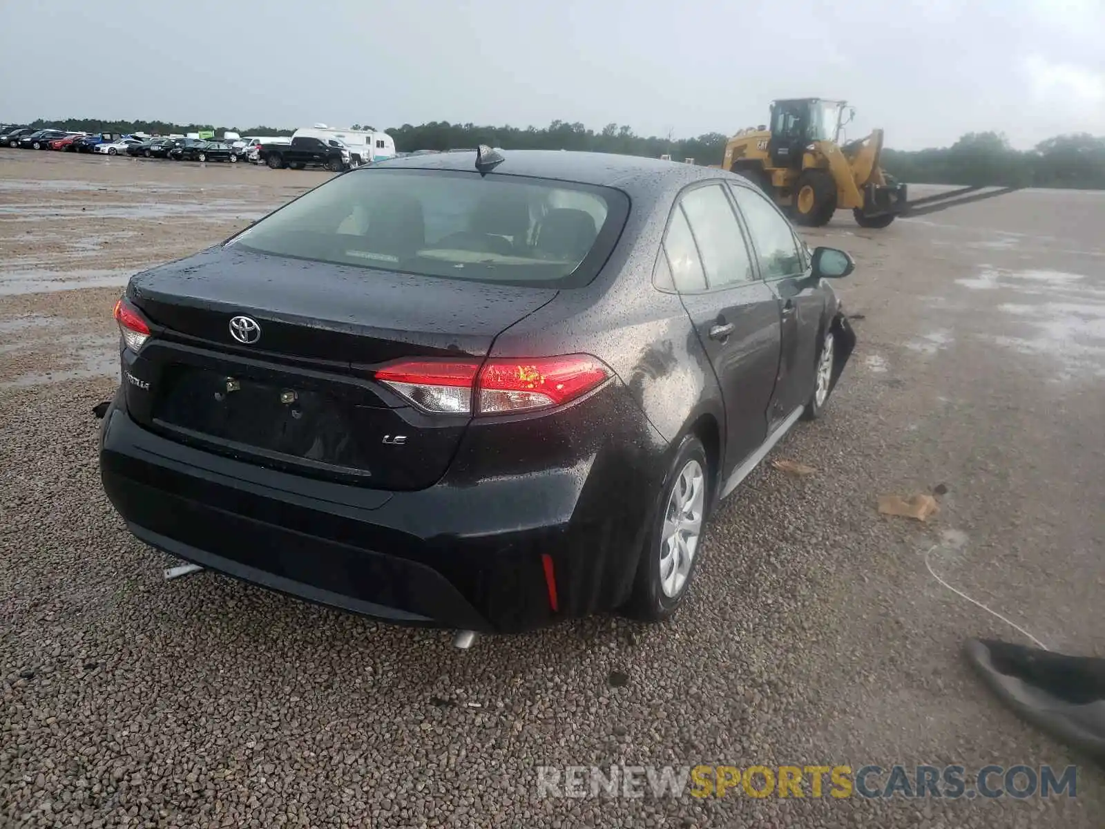 4 Photograph of a damaged car JTDEPRAE4LJ014921 TOYOTA COROLLA 2020