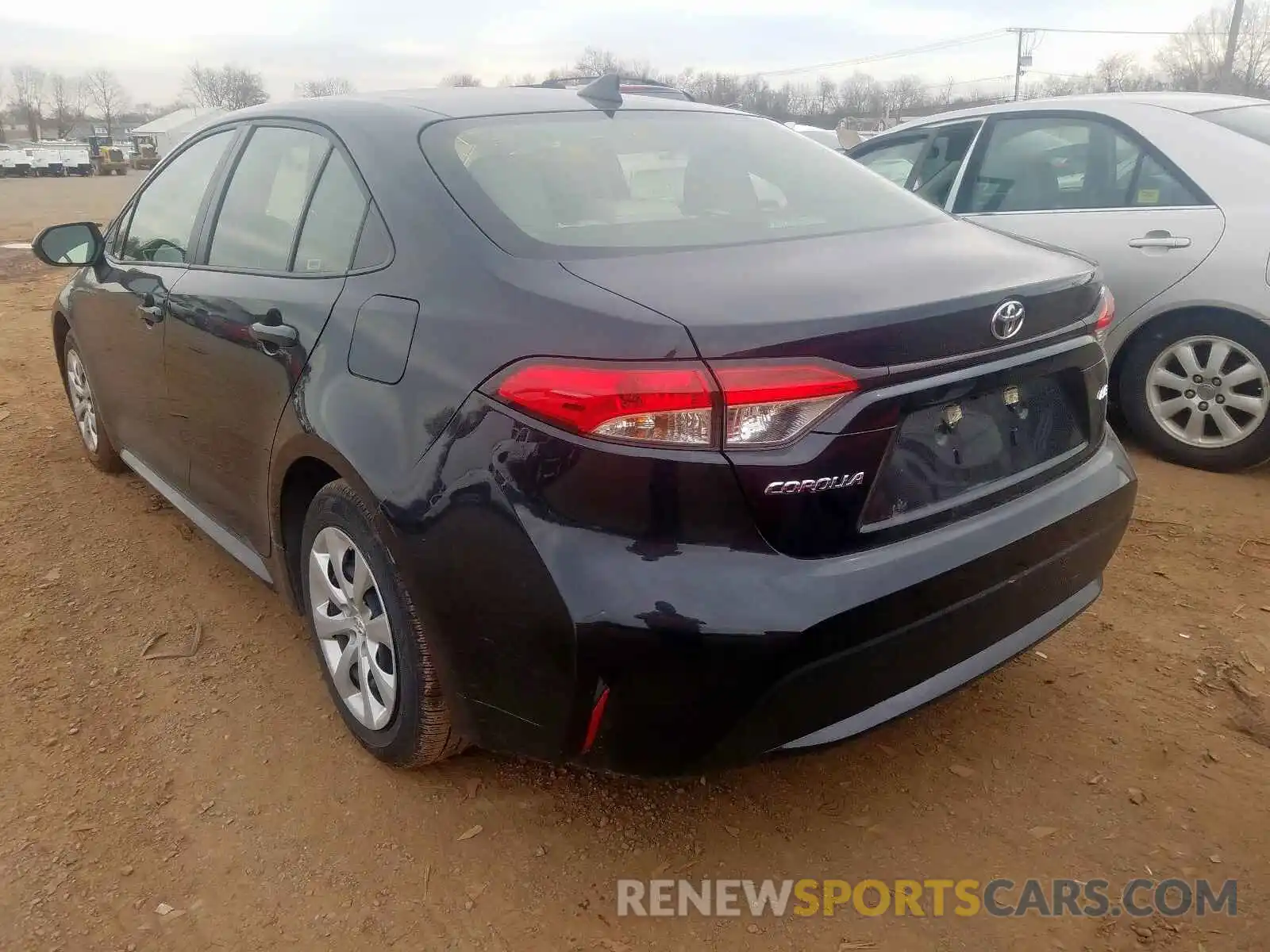 3 Photograph of a damaged car JTDEPRAE4LJ018001 TOYOTA COROLLA 2020