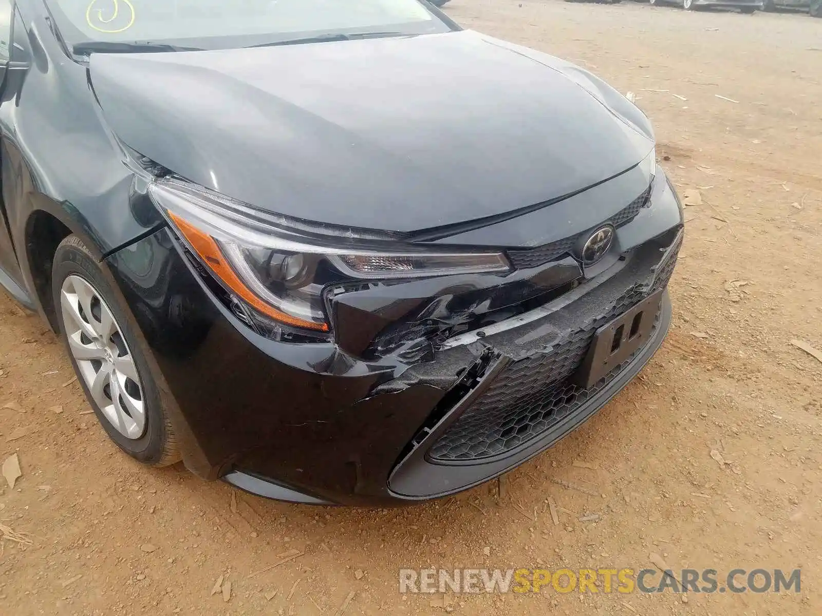 9 Photograph of a damaged car JTDEPRAE4LJ018001 TOYOTA COROLLA 2020