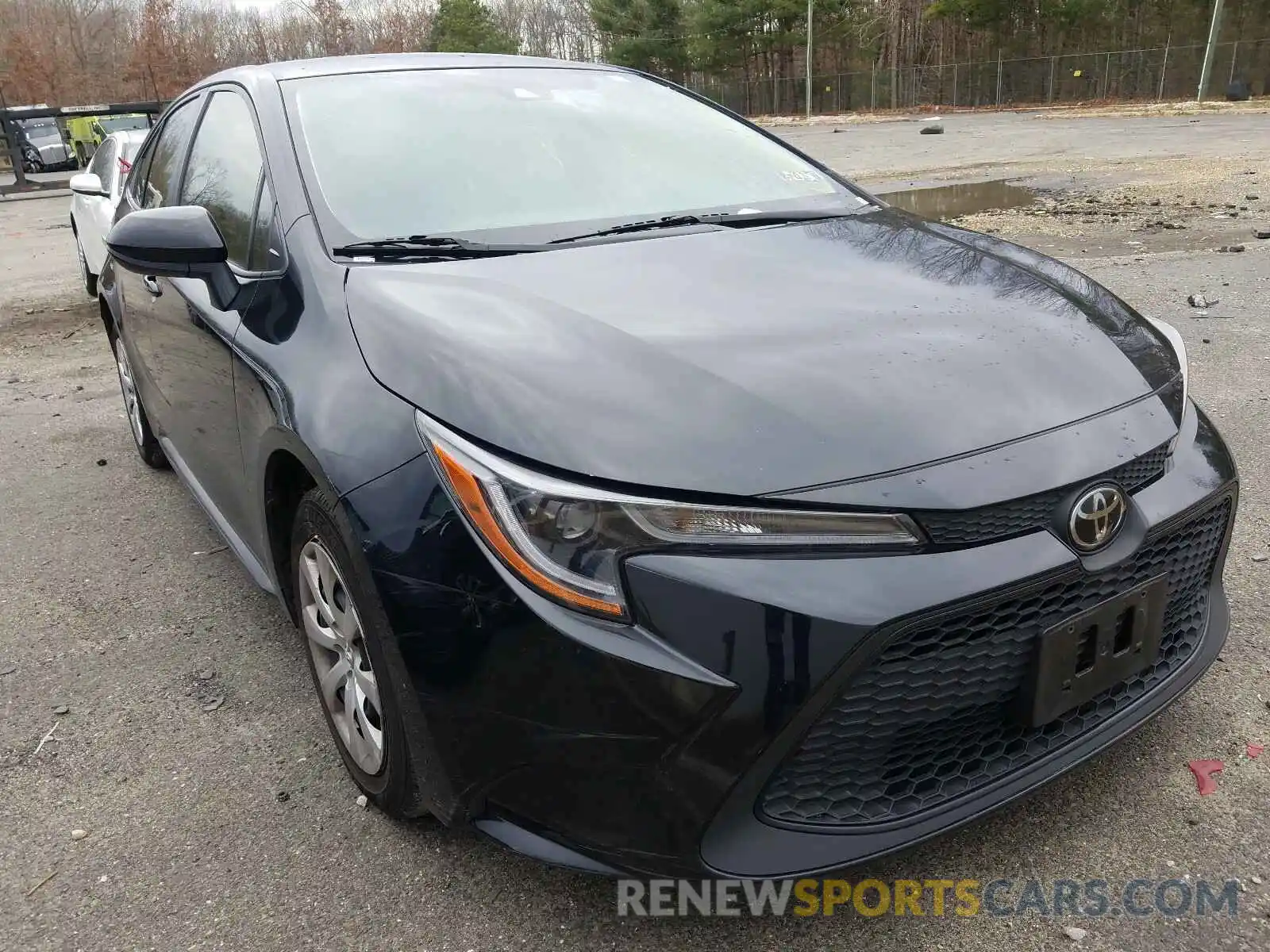 1 Photograph of a damaged car JTDEPRAE4LJ018435 TOYOTA COROLLA 2020