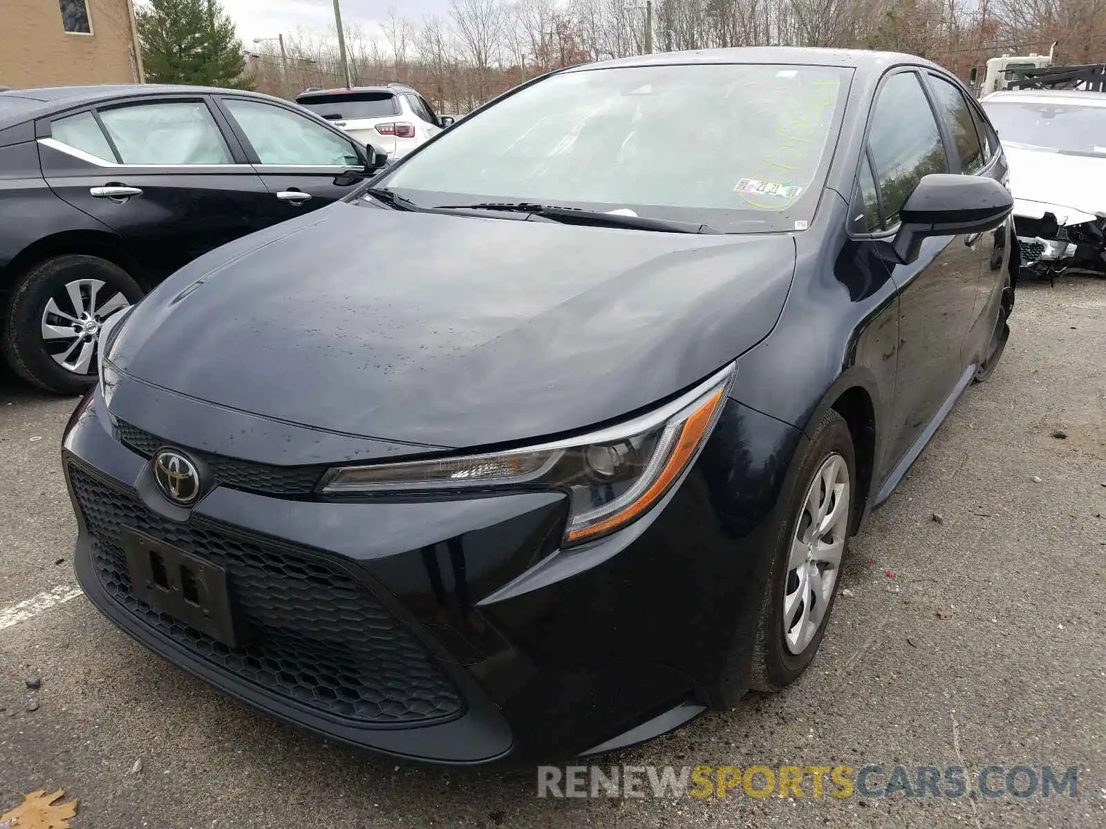 2 Photograph of a damaged car JTDEPRAE4LJ018435 TOYOTA COROLLA 2020