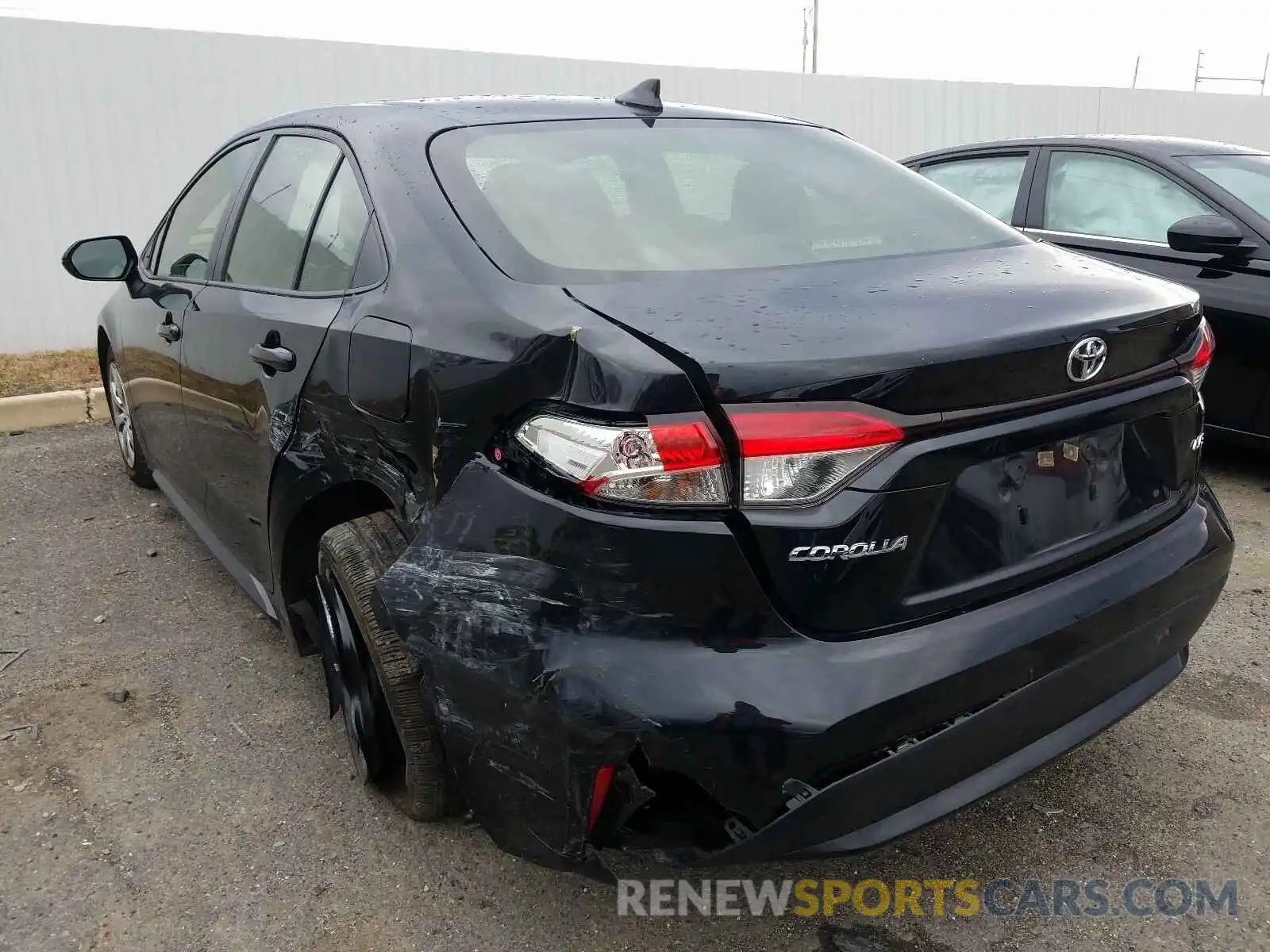 3 Photograph of a damaged car JTDEPRAE4LJ018435 TOYOTA COROLLA 2020