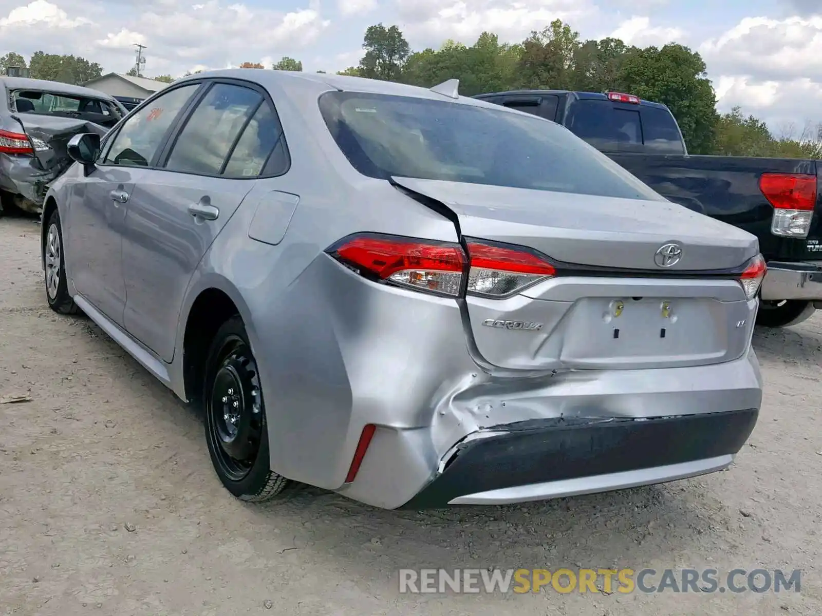 3 Photograph of a damaged car JTDEPRAE4LJ018967 TOYOTA COROLLA 2020