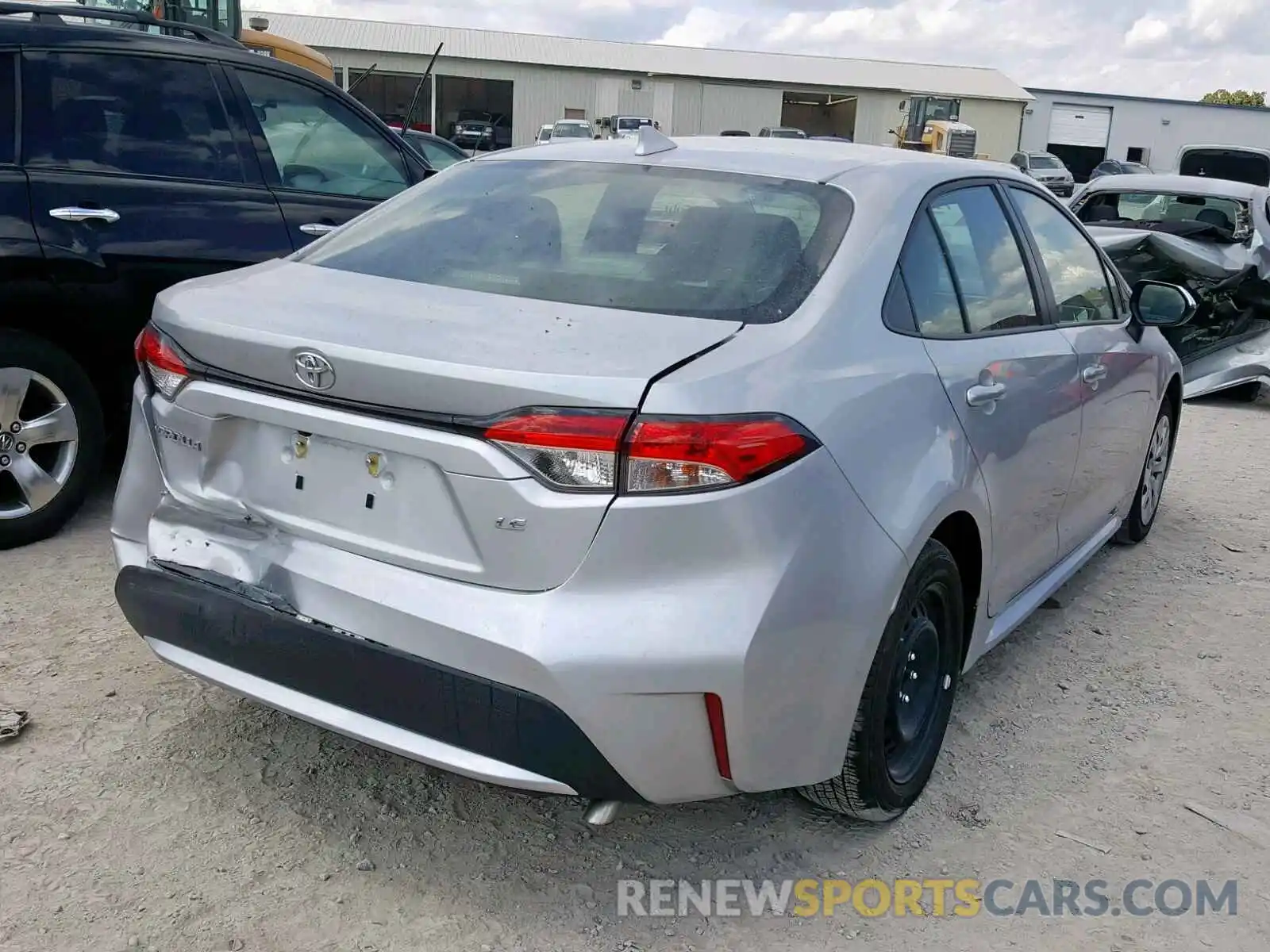 4 Photograph of a damaged car JTDEPRAE4LJ018967 TOYOTA COROLLA 2020