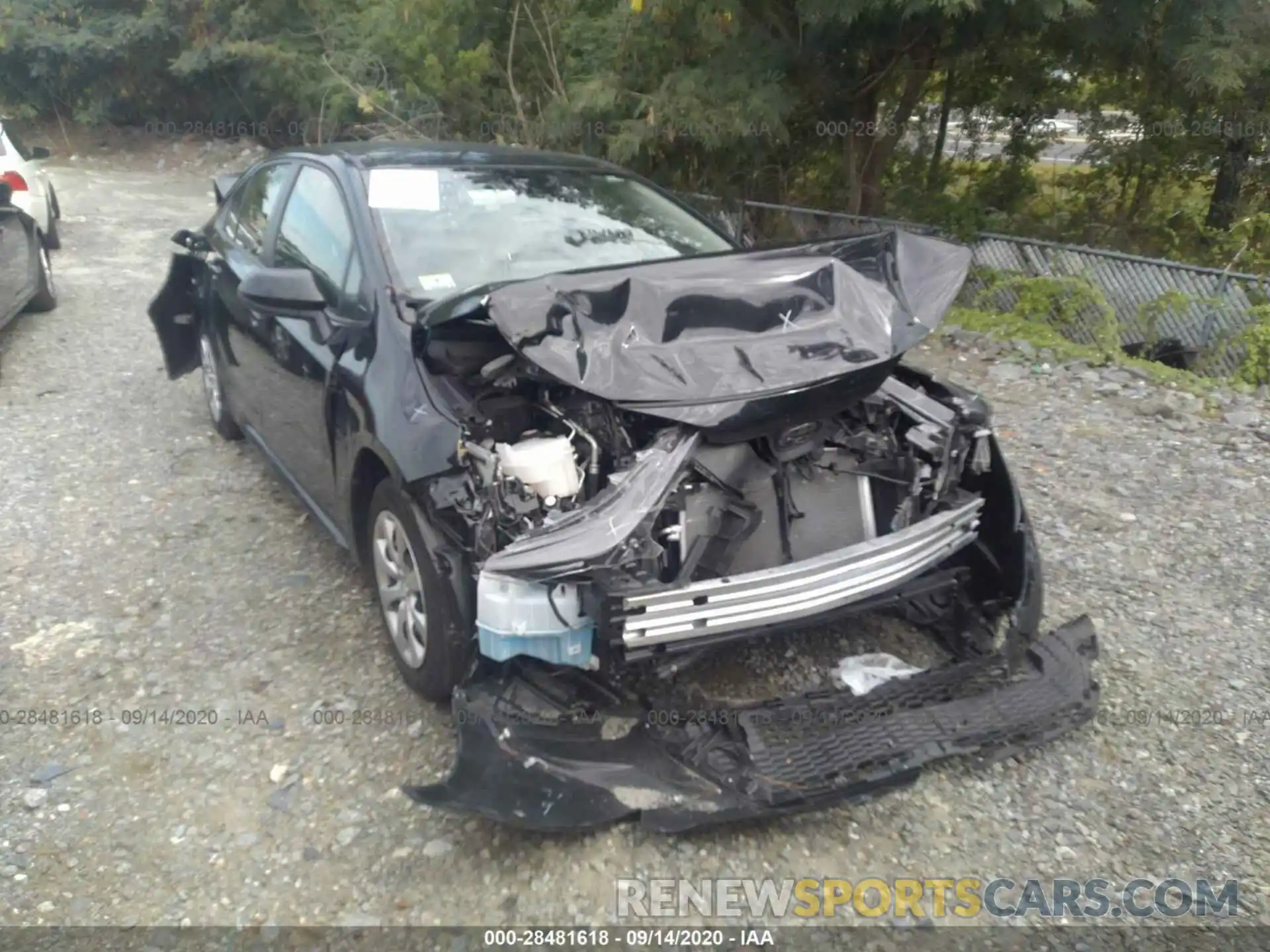 6 Photograph of a damaged car JTDEPRAE4LJ019150 TOYOTA COROLLA 2020