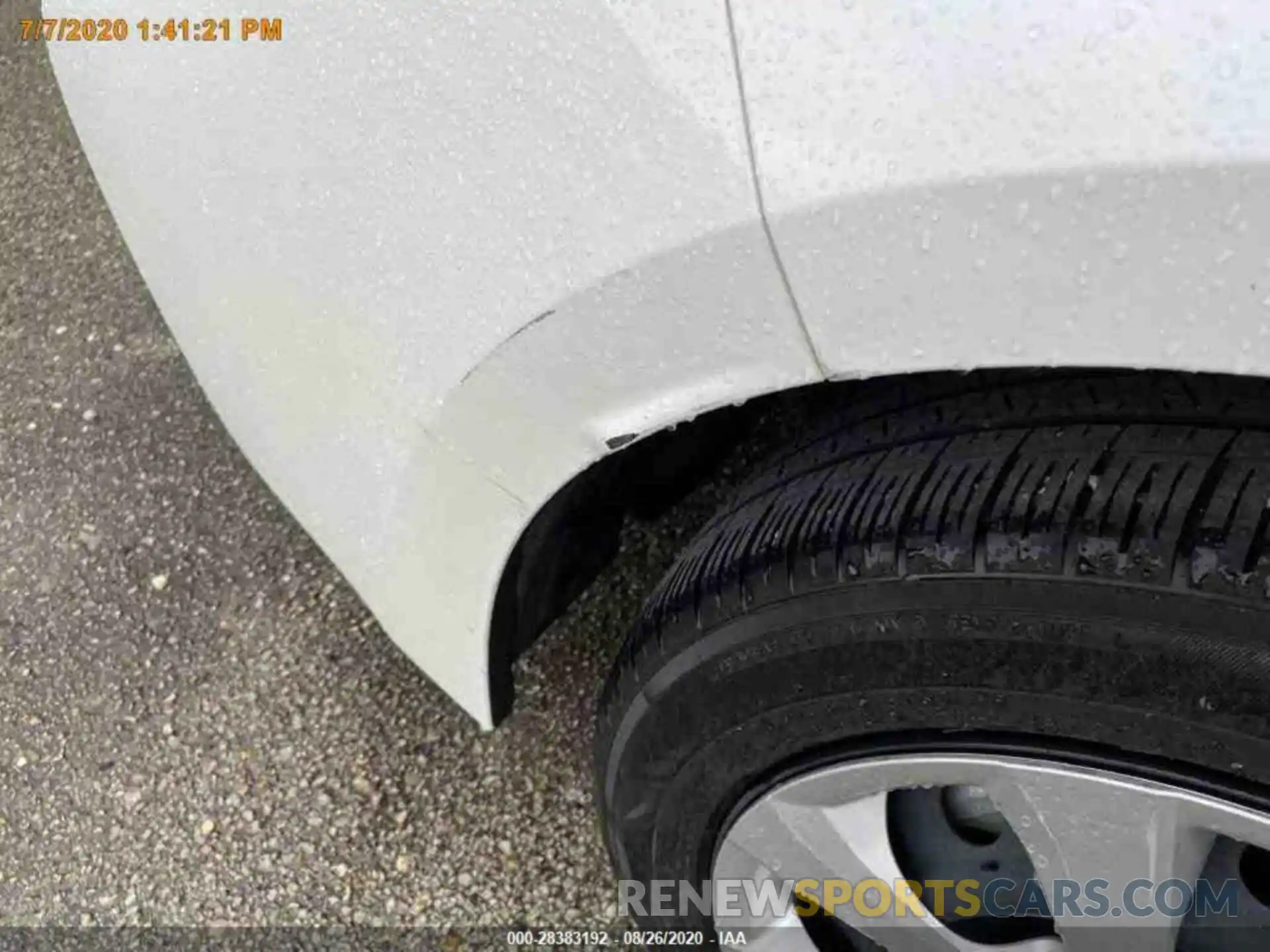 6 Photograph of a damaged car JTDEPRAE4LJ019262 TOYOTA COROLLA 2020