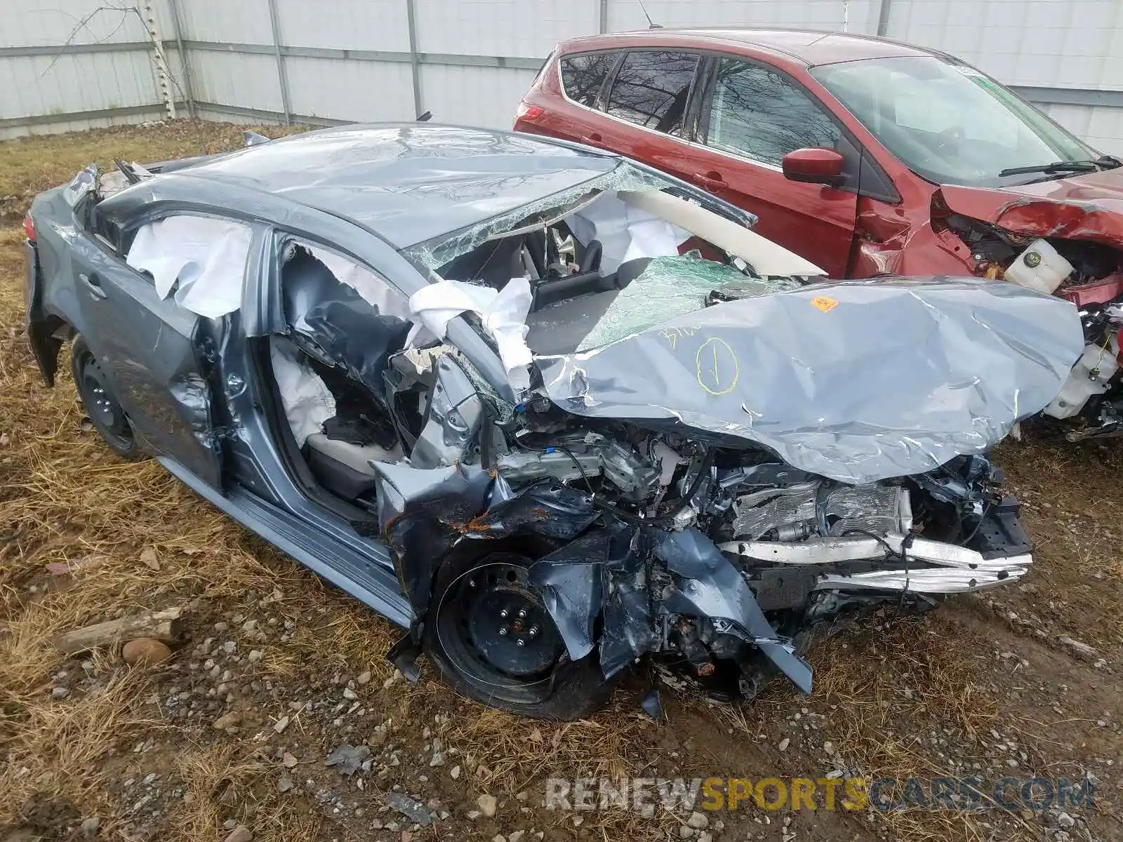 9 Фотография поврежденного автомобиля JTDEPRAE4LJ019357 TOYOTA COROLLA 2020