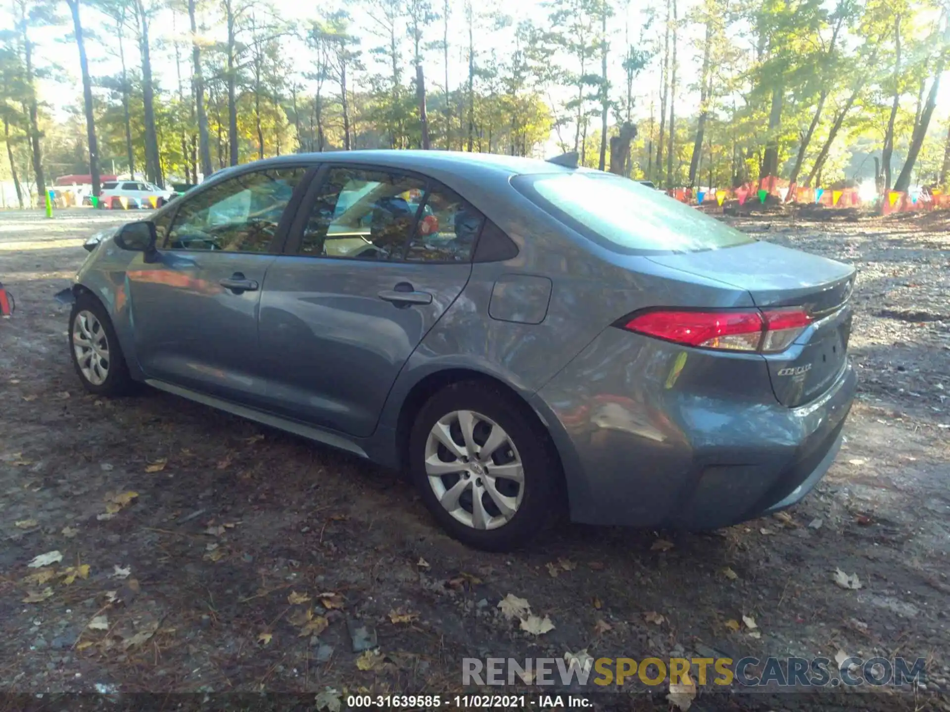 3 Photograph of a damaged car JTDEPRAE4LJ019391 TOYOTA COROLLA 2020