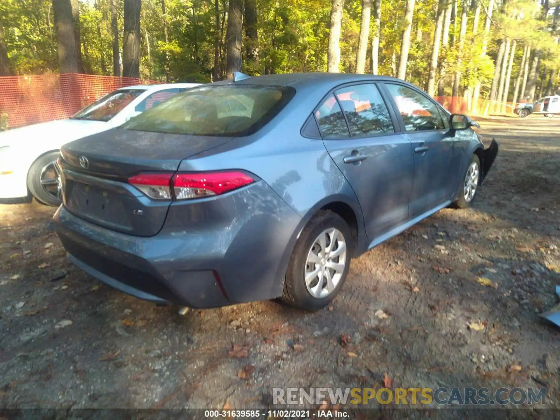 4 Photograph of a damaged car JTDEPRAE4LJ019391 TOYOTA COROLLA 2020