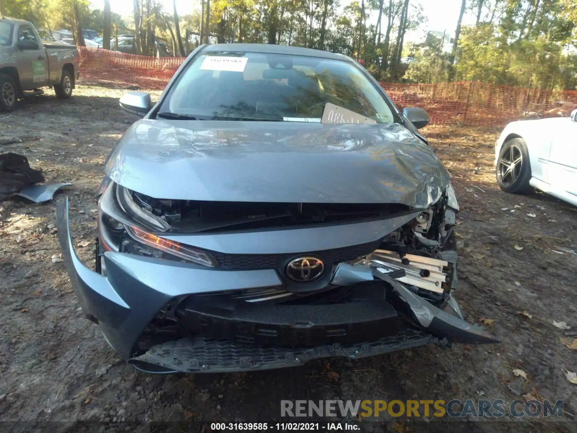 6 Photograph of a damaged car JTDEPRAE4LJ019391 TOYOTA COROLLA 2020