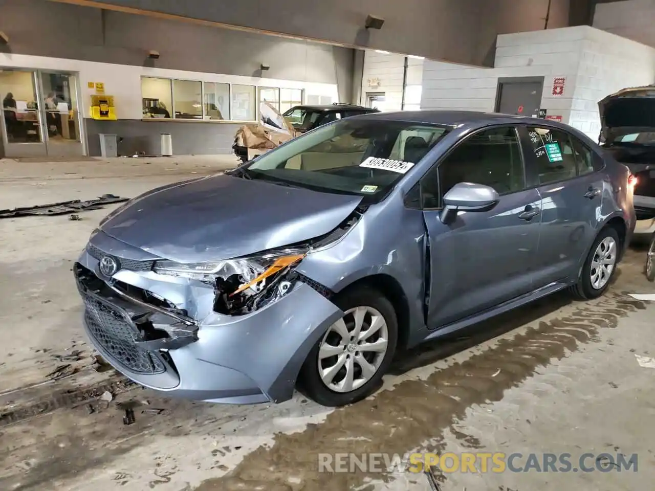 2 Photograph of a damaged car JTDEPRAE4LJ019424 TOYOTA COROLLA 2020