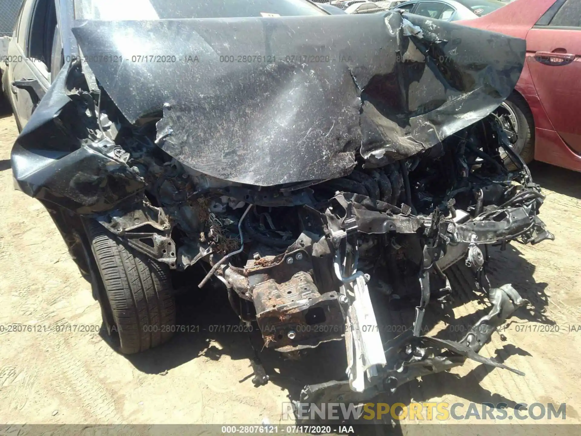 6 Photograph of a damaged car JTDEPRAE4LJ019679 TOYOTA COROLLA 2020