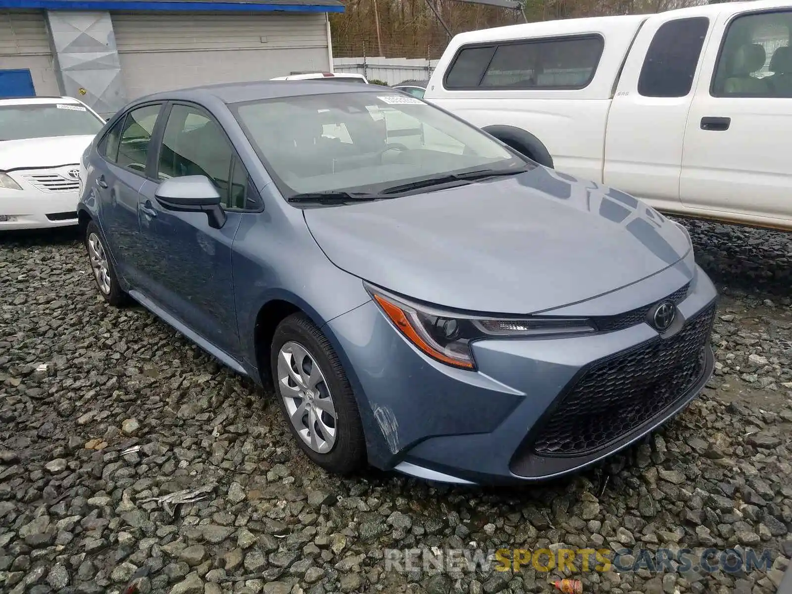 1 Photograph of a damaged car JTDEPRAE4LJ019682 TOYOTA COROLLA 2020