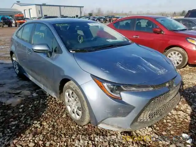 1 Photograph of a damaged car JTDEPRAE4LJ019813 TOYOTA COROLLA 2020