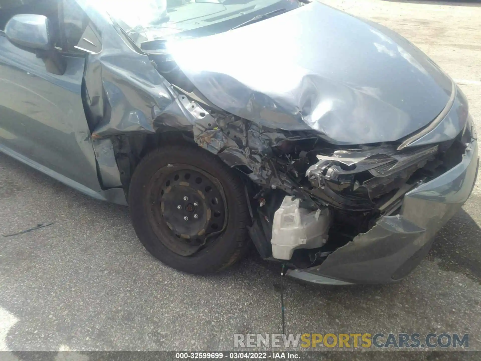 6 Photograph of a damaged car JTDEPRAE4LJ021156 TOYOTA COROLLA 2020