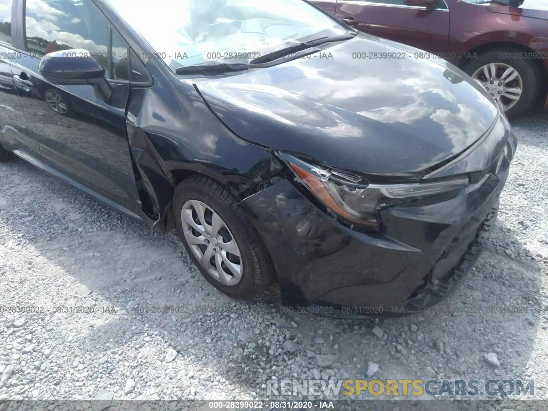 6 Photograph of a damaged car JTDEPRAE4LJ021397 TOYOTA COROLLA 2020