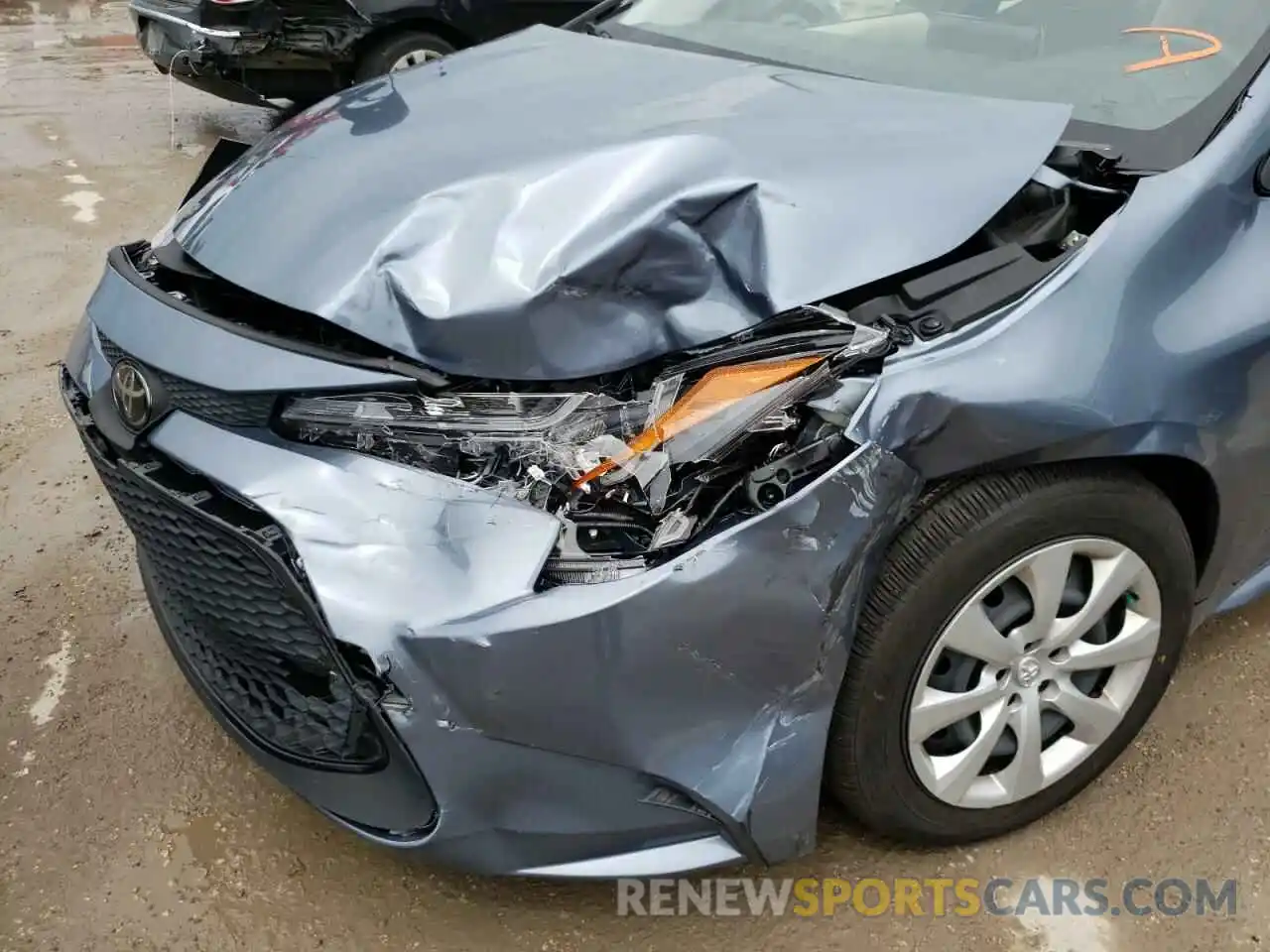 9 Photograph of a damaged car JTDEPRAE4LJ021626 TOYOTA COROLLA 2020