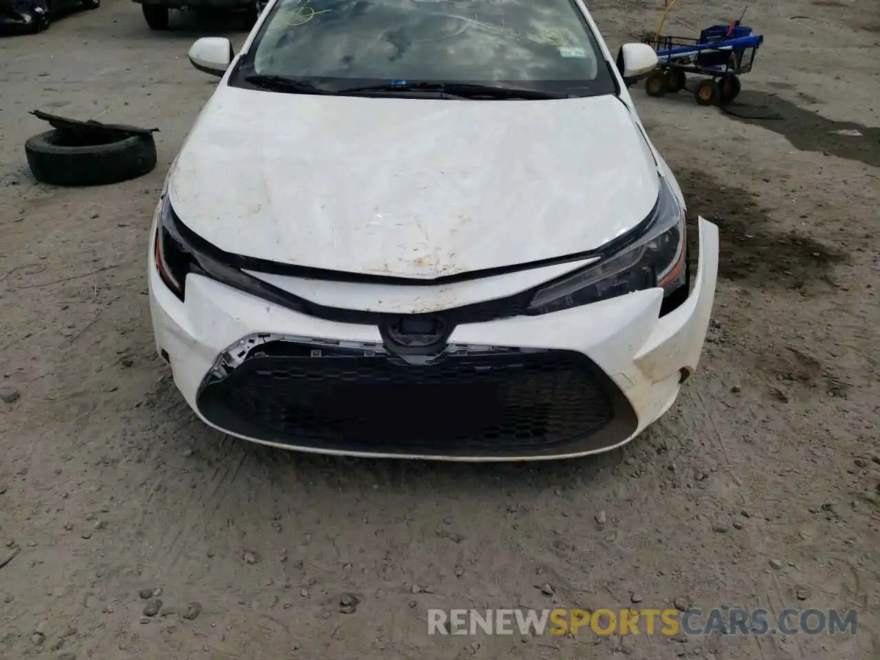 9 Photograph of a damaged car JTDEPRAE4LJ021898 TOYOTA COROLLA 2020