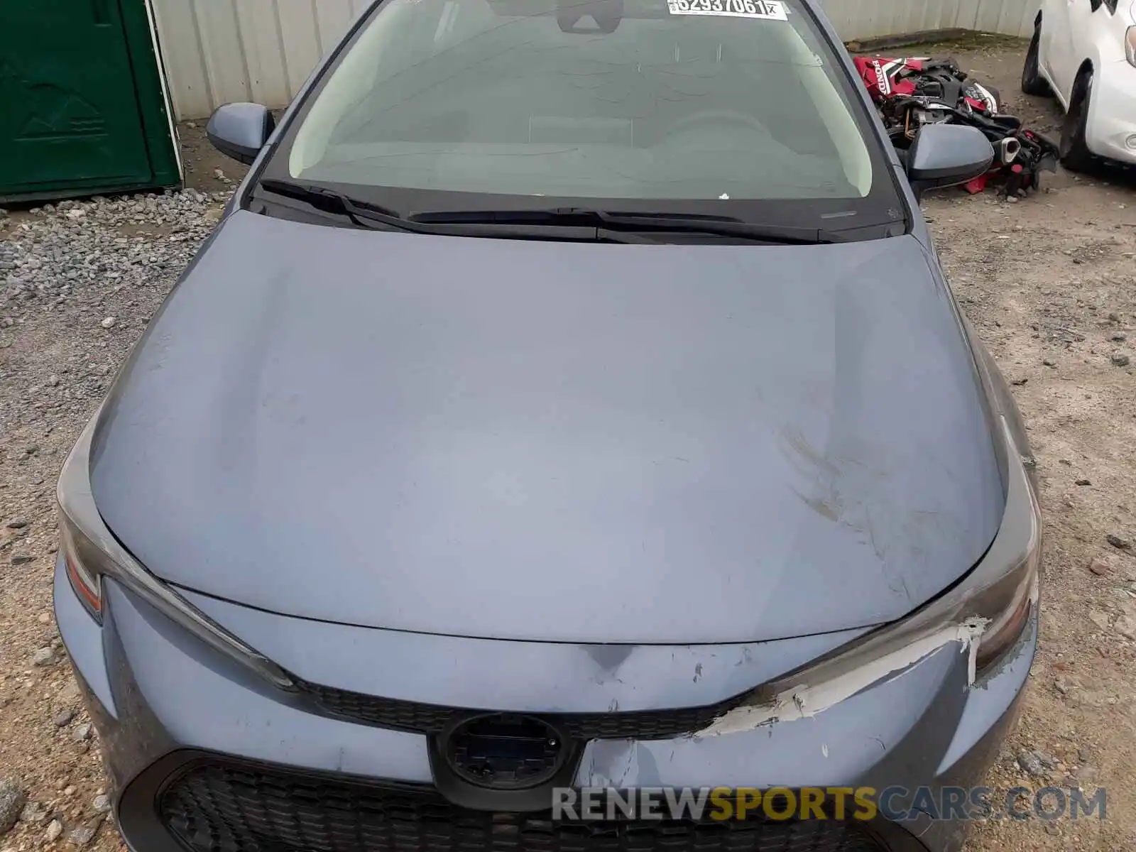 7 Photograph of a damaged car JTDEPRAE4LJ022534 TOYOTA COROLLA 2020