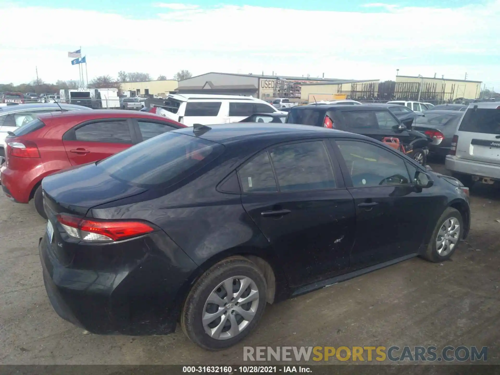 4 Photograph of a damaged car JTDEPRAE4LJ022582 TOYOTA COROLLA 2020