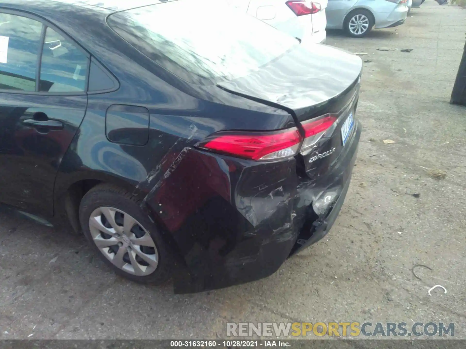 6 Photograph of a damaged car JTDEPRAE4LJ022582 TOYOTA COROLLA 2020