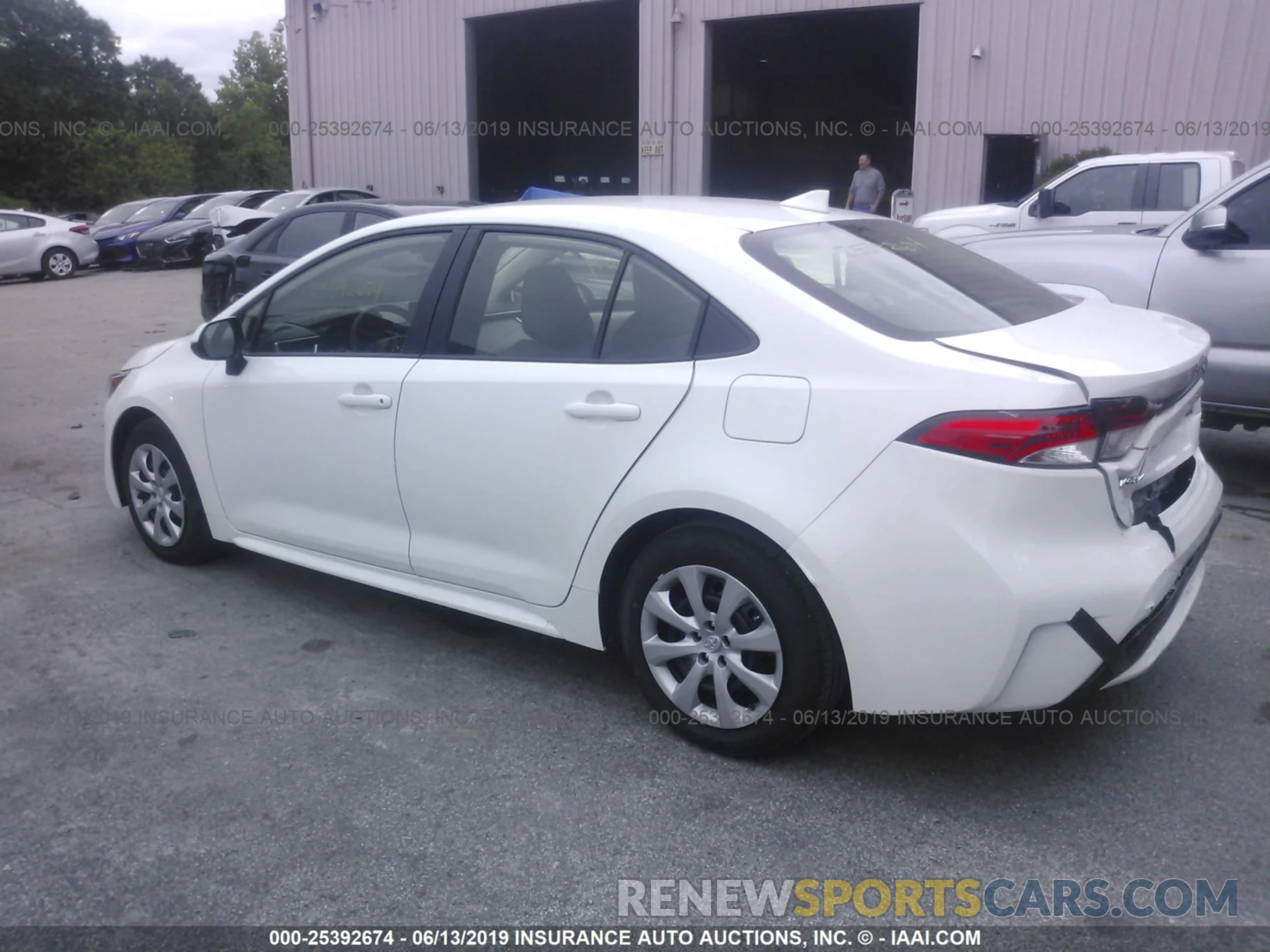 3 Photograph of a damaged car JTDEPRAE4LJ022744 TOYOTA COROLLA 2020