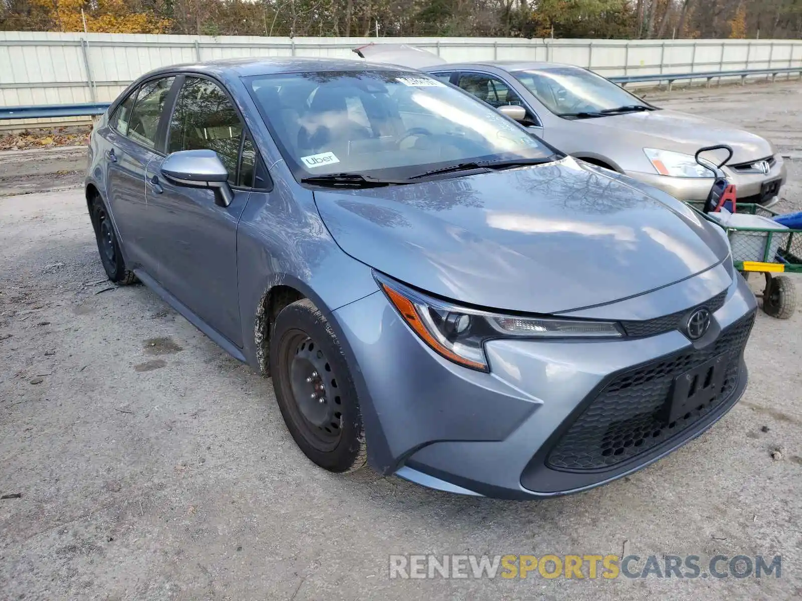 1 Photograph of a damaged car JTDEPRAE4LJ022887 TOYOTA COROLLA 2020