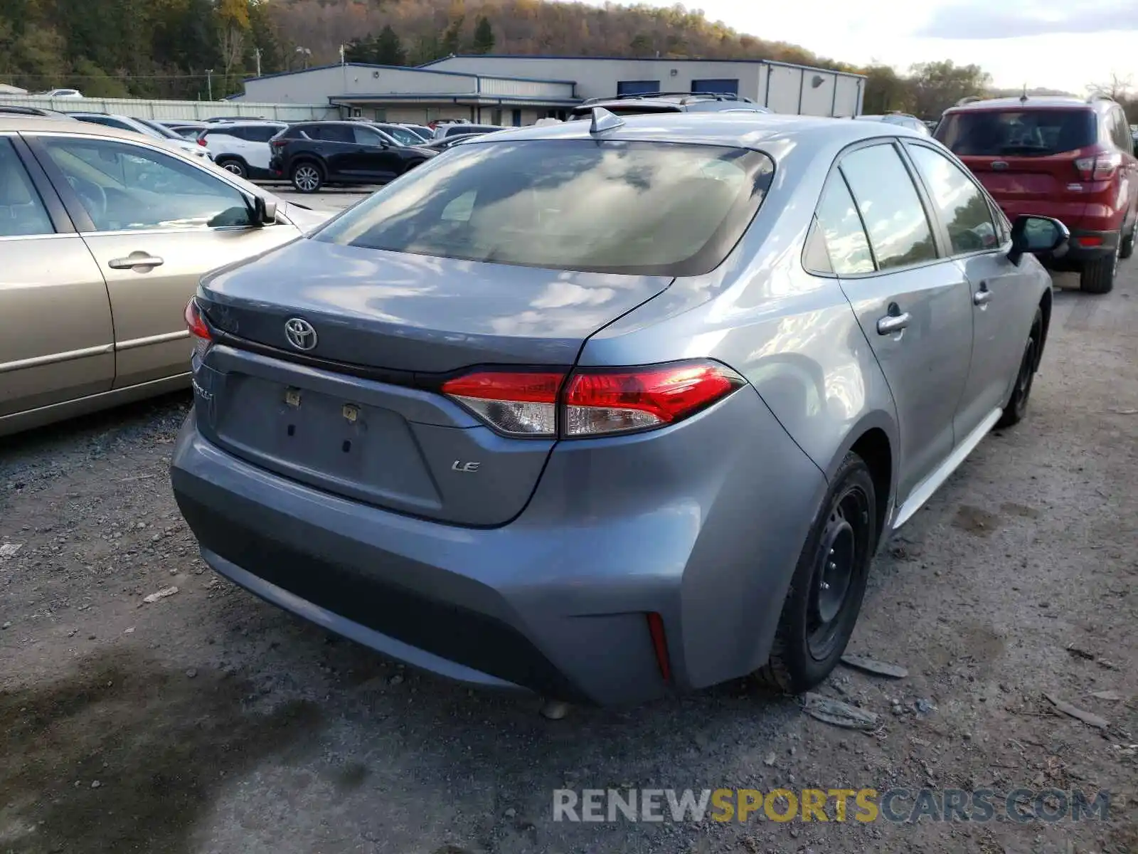 4 Photograph of a damaged car JTDEPRAE4LJ022887 TOYOTA COROLLA 2020