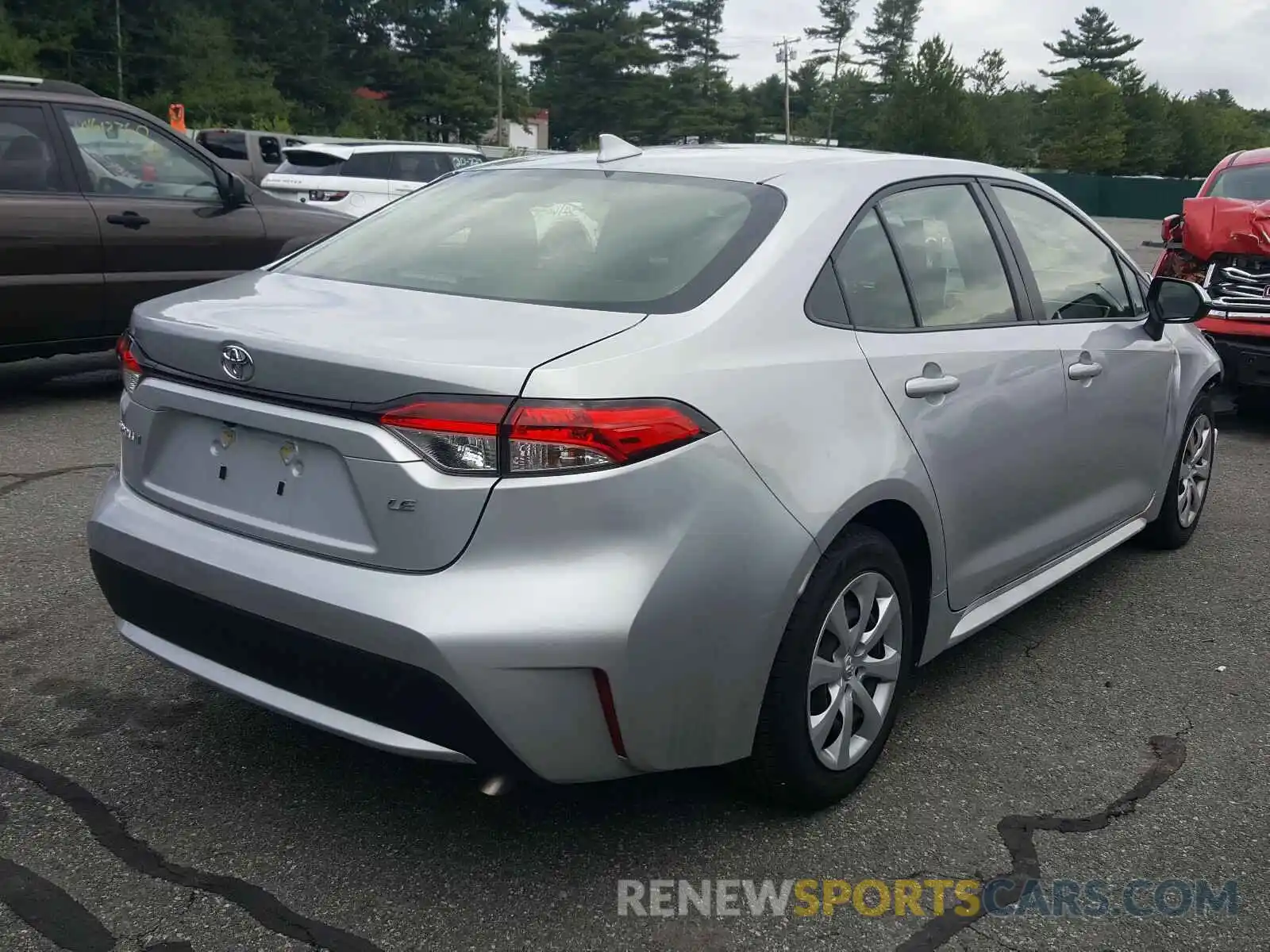 4 Photograph of a damaged car JTDEPRAE4LJ023263 TOYOTA COROLLA 2020