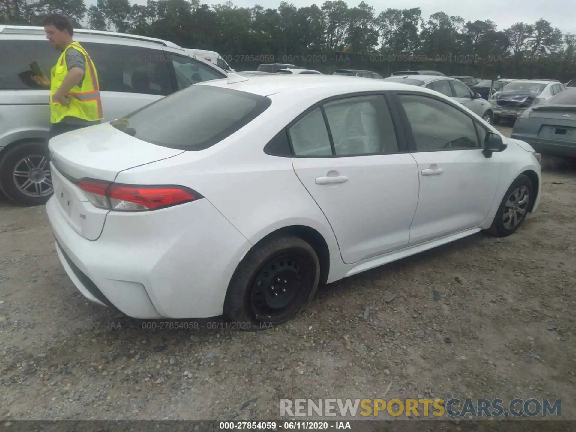 4 Photograph of a damaged car JTDEPRAE4LJ023330 TOYOTA COROLLA 2020