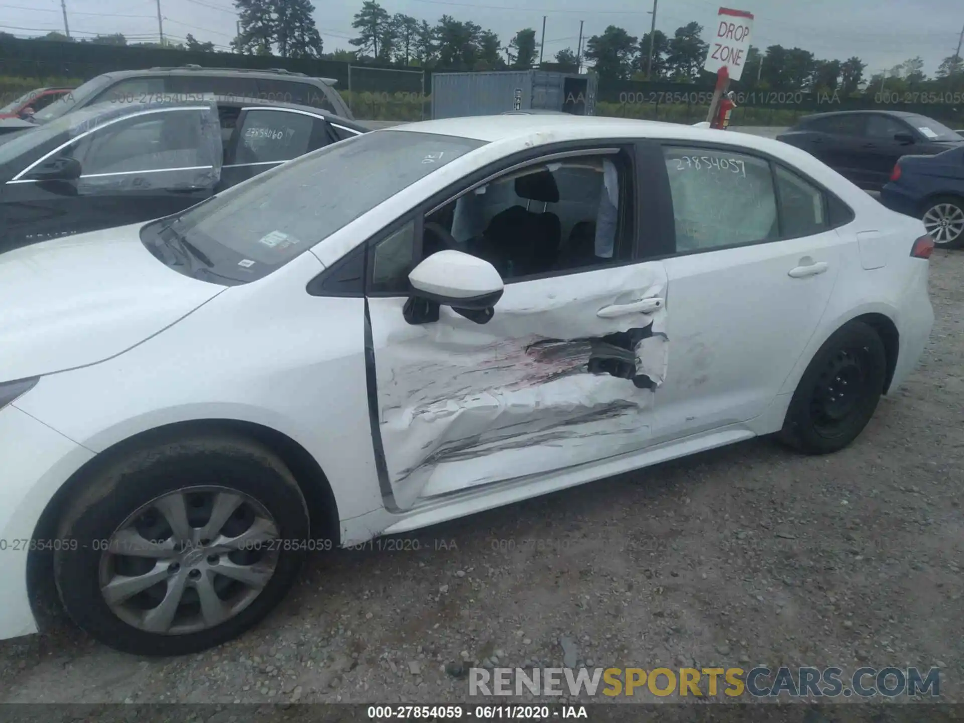 6 Photograph of a damaged car JTDEPRAE4LJ023330 TOYOTA COROLLA 2020