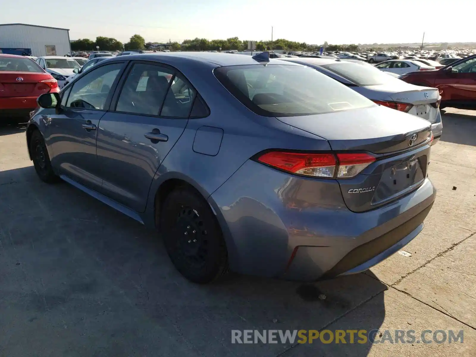 3 Photograph of a damaged car JTDEPRAE4LJ023862 TOYOTA COROLLA 2020