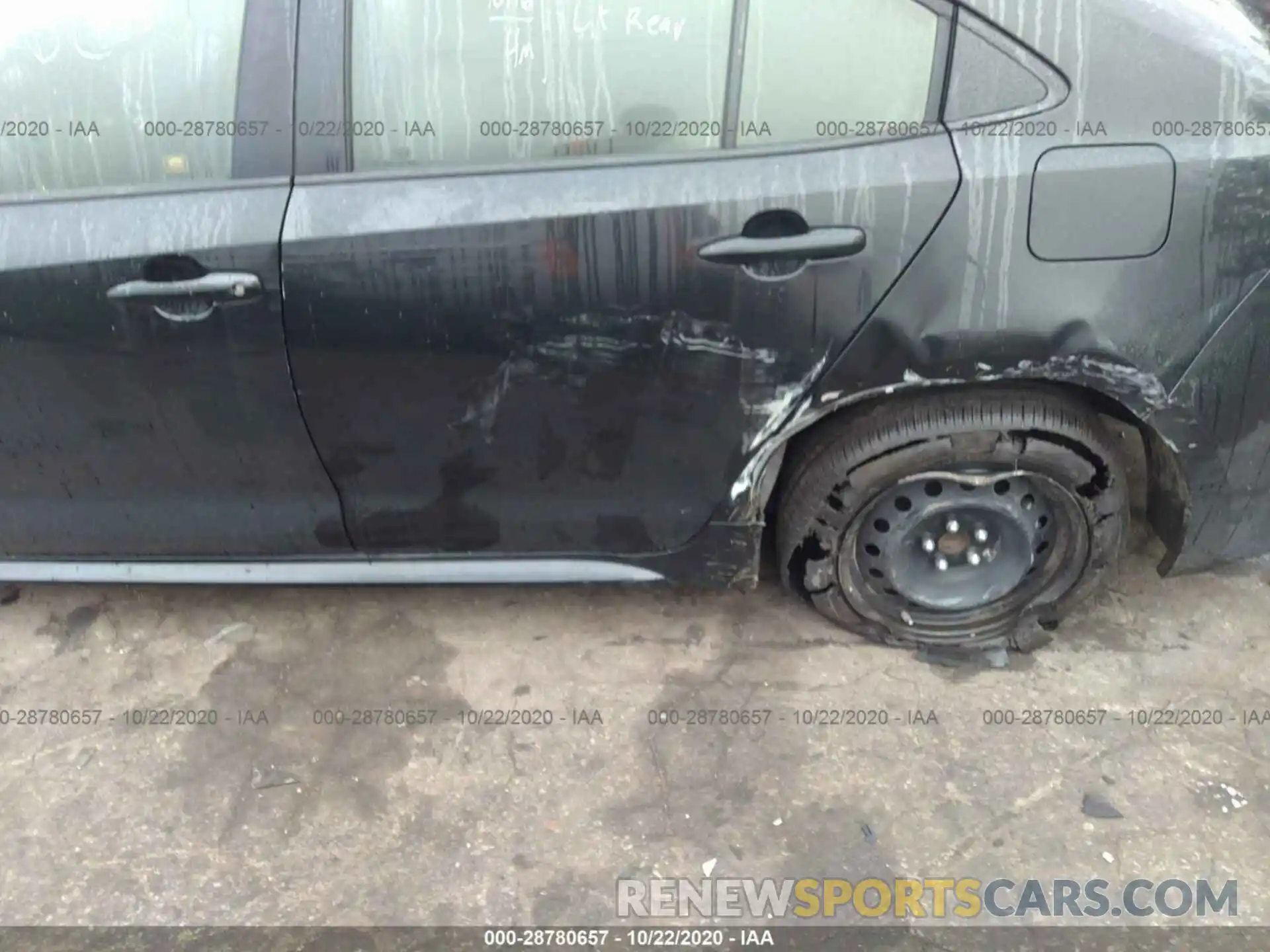 6 Photograph of a damaged car JTDEPRAE4LJ024543 TOYOTA COROLLA 2020