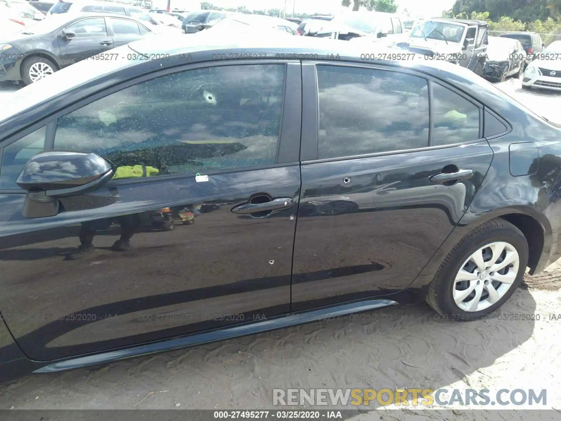 6 Photograph of a damaged car JTDEPRAE4LJ025773 TOYOTA COROLLA 2020