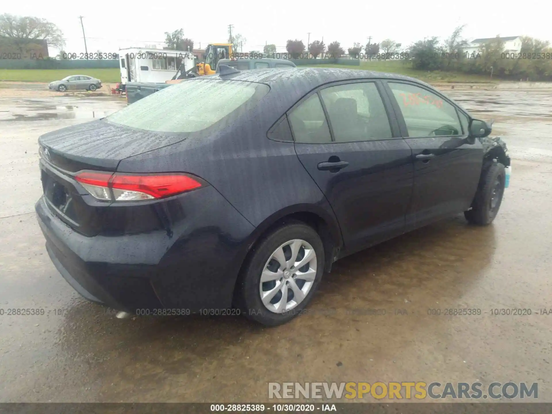 4 Photograph of a damaged car JTDEPRAE4LJ025885 TOYOTA COROLLA 2020