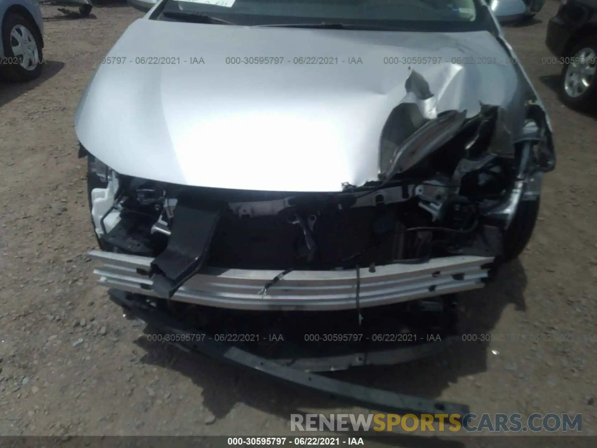 6 Photograph of a damaged car JTDEPRAE4LJ026194 TOYOTA COROLLA 2020