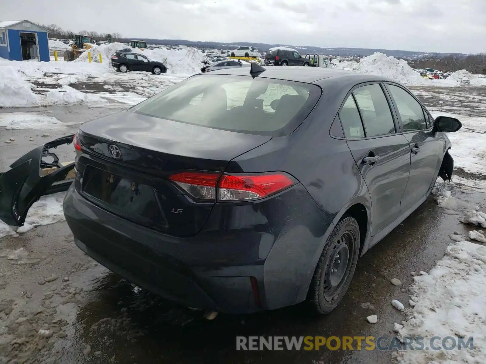 4 Photograph of a damaged car JTDEPRAE4LJ026566 TOYOTA COROLLA 2020