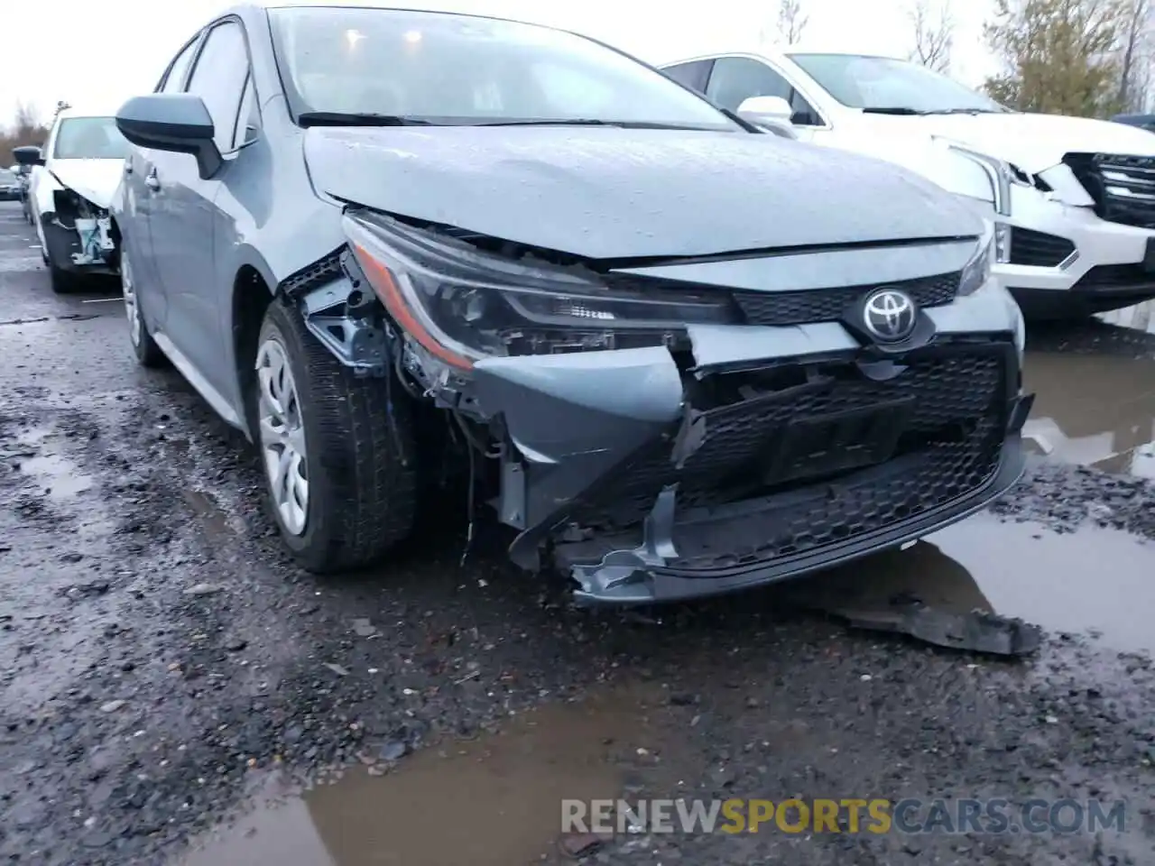 9 Photograph of a damaged car JTDEPRAE4LJ028401 TOYOTA COROLLA 2020