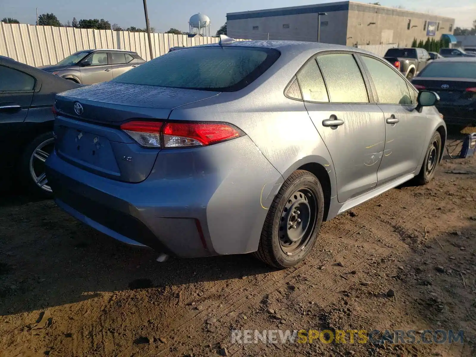 4 Photograph of a damaged car JTDEPRAE4LJ028804 TOYOTA COROLLA 2020