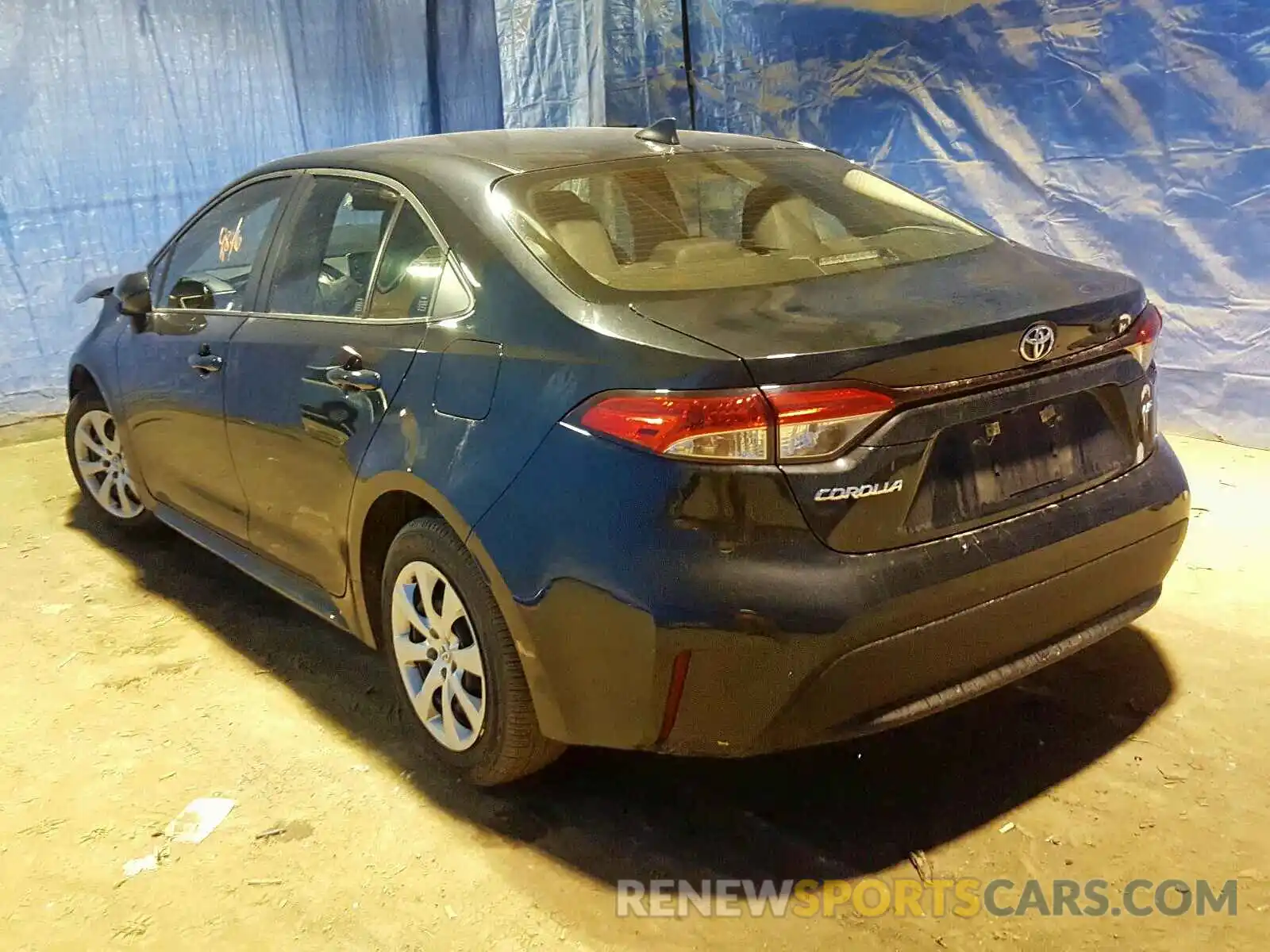 3 Photograph of a damaged car JTDEPRAE4LJ030228 TOYOTA COROLLA 2020