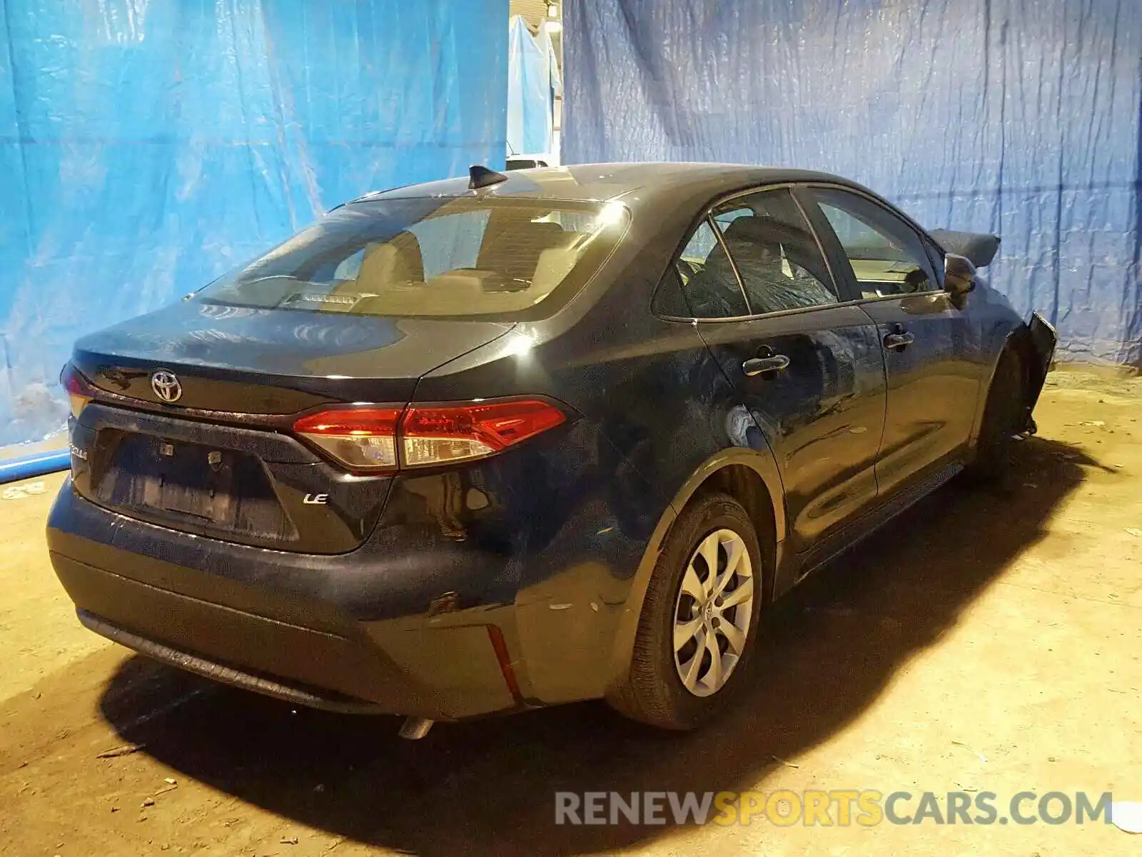 4 Photograph of a damaged car JTDEPRAE4LJ030228 TOYOTA COROLLA 2020