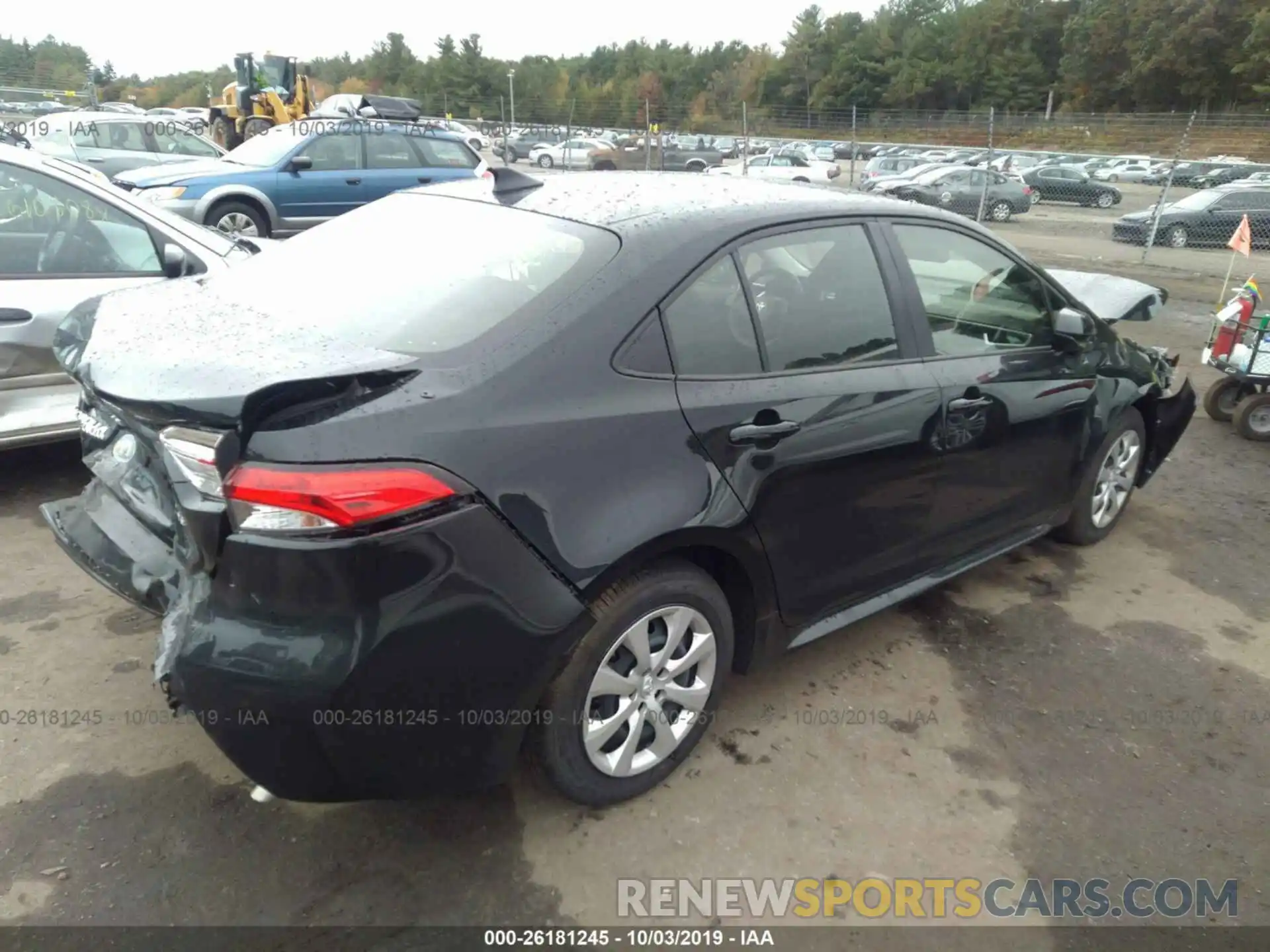 4 Photograph of a damaged car JTDEPRAE4LJ031329 TOYOTA COROLLA 2020