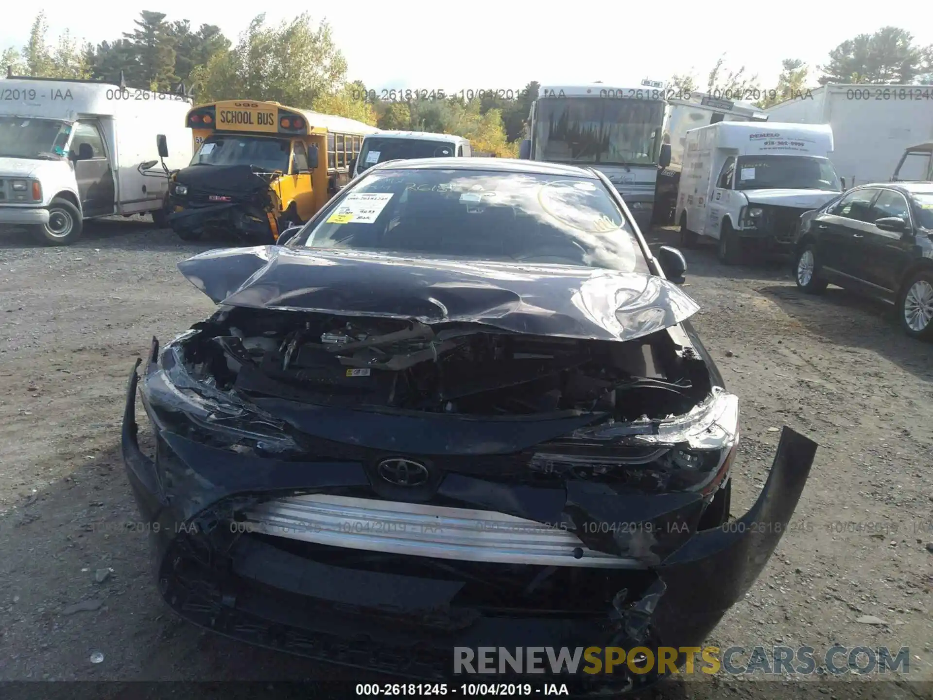 6 Photograph of a damaged car JTDEPRAE4LJ031329 TOYOTA COROLLA 2020