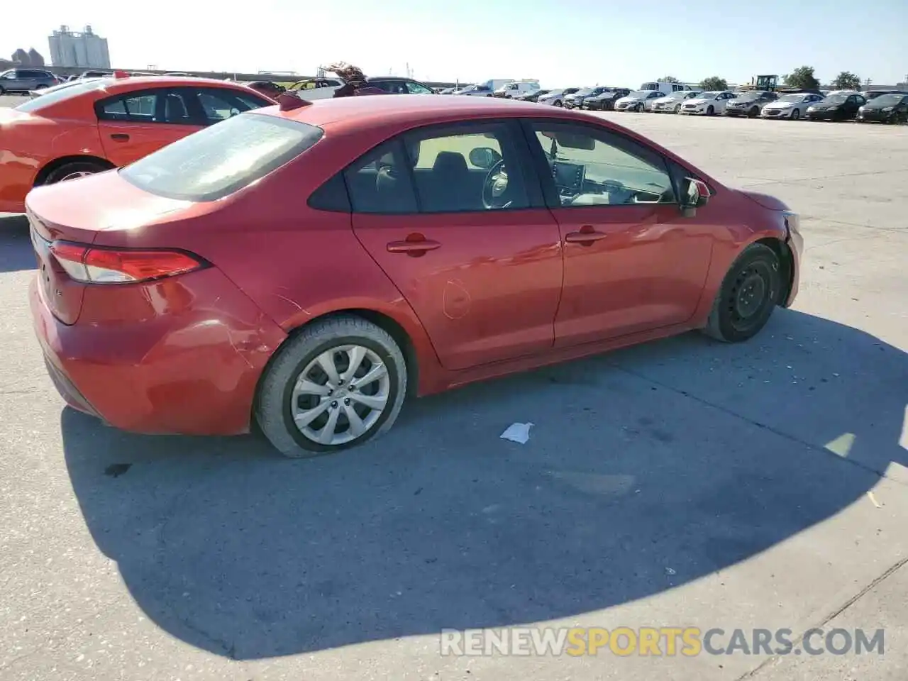 9 Photograph of a damaged car JTDEPRAE4LJ031881 TOYOTA COROLLA 2020