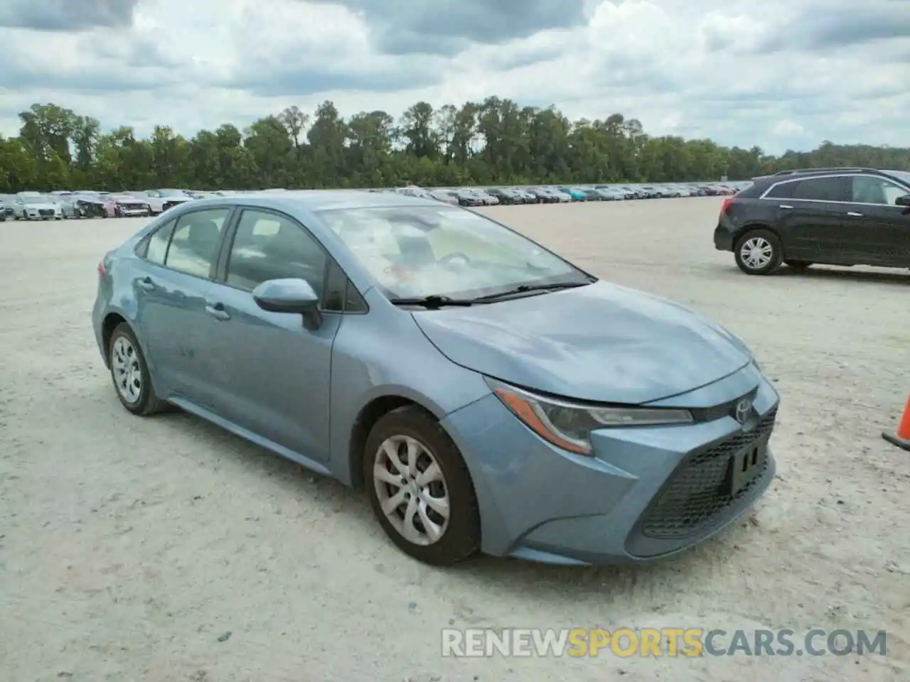 1 Photograph of a damaged car JTDEPRAE4LJ032027 TOYOTA COROLLA 2020