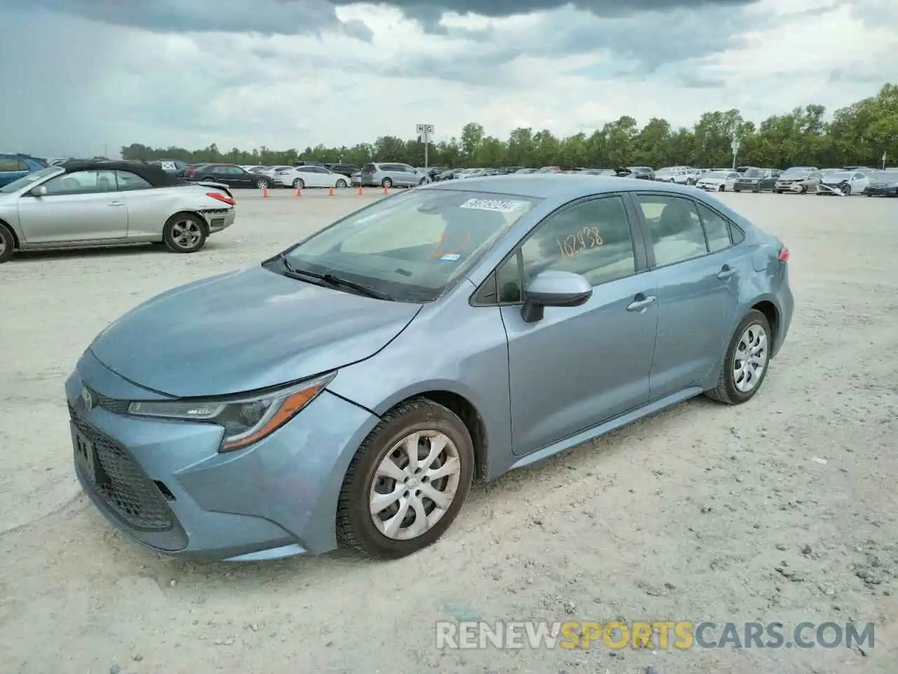 2 Photograph of a damaged car JTDEPRAE4LJ032027 TOYOTA COROLLA 2020