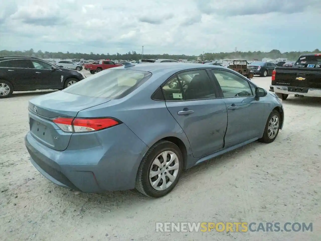 4 Photograph of a damaged car JTDEPRAE4LJ032027 TOYOTA COROLLA 2020